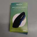 Welnove Achilles Tendonitis Insoles - Memory Foam Heel Insert for Heel Pain,Shock Absorption & Extra Cushioning Comfort Heel Inserts for Work Boot for Heel Spur Relief,3/4 Length,Women 6-10 Men 5-8 (Blue)