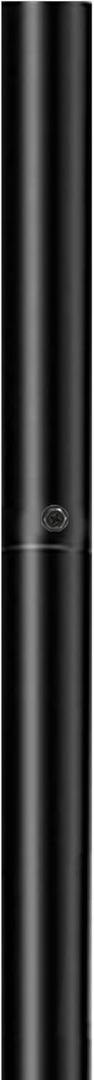 Accessories 3" x 84" Outdoor Light Post in Black for for Outdoor Residential Porch, Terrace, Courtyard, Garden, Driveway, Family Lawn,Walkway