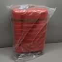 UKEIN Luggage Sets 3 Piece, Carry On Luggage 20In With Spinner Wheels,PC Hardside Suitcase Set with TSA Lock,Durable Carry On Suitcase With Travel Backpack for Men (Red, 3 piece set (20inch))