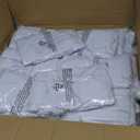 WELMATCH White Stretch Spandex Chair Covers Wedding - 50 PCS Banquet Events Party Universal Dining Decoration Scuba Elastic Chair Covers Good (White, 50)