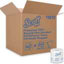 Scott Kimberly-Clark Professional 13217 100% Recycled Fiber Roll Bathroom Tissue- 550 Sheets/Roll- 80/Carton