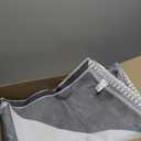 3x5 Area Rug Bedroom, Black Grey White Modern Geometry Area Rugs, Soft Machine Washable Contemporary Floor Carpet for Indoor, Non-Slip Square Low Pile Area Mat for Office Kitchen Decor