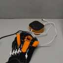 Rehabilitation Robot Glove for Stroke, Robotic Hand Stroke Recovery Equipment, Fingers Strength Training Device for Hemiplegia, Strength Adjustable (Left Hand-M)