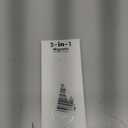 Wireless Charger iPhone Charging Station - 3-in-1 Magnetic MagSafe Charger Multiple Devices for Apple, 15W Fast Charging Foldable Travel Charging Pad for iPhone 17/16/15/14/13/12, AirPods, Apple Watch (Black)