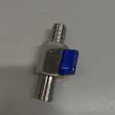 Beduan 3/4” Hose ID Barb Ball Valve 304 Stainless Steel Mini Shut Off Valve for Water Gas Fuel Drip Irrigation and Aquariums