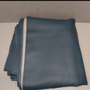 Majestic Giftware PU Faux Leather Rectangle Tablecloths | (TCE18-54200) Teal Rippling Waterproof & Spill Proof Dining Table Cover | Decorative Washable Tablecloth for Home, Kitchen, Party (54X108)