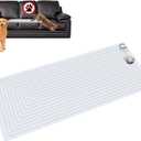 SEERWAY Pet Training Mat 48"x20" with Built-in Tester - Electric Shock Pad for Dogs & Cats, 3 Adjustable Modes to Keep Pets Off Couch, Bed & Kitchen Surfaces