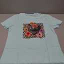 Chicken Shirt Women Farm Tees Funny Graphic Shirt for Chicken Lovers Farm Shirts Chicken Mom Tee Tops (L, Light Blue)