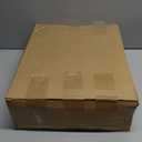 4 Pcs Foldable Metal Cube Storage Baskets 13x13 Kitchen Wire Baskets Stackable Mesh Laundry Organizer Bin with Handles for Shelves Kitchen Cabinets Closet Food (Black)