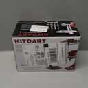 Metal Food Grinder Attachments for KitchenAid Stand Mixers, Meat Grinder, Sausage Stuffer, Perfect Mixer Attachment for KitchenAid Mixers, Silver(Machine/Mixer Not Included)