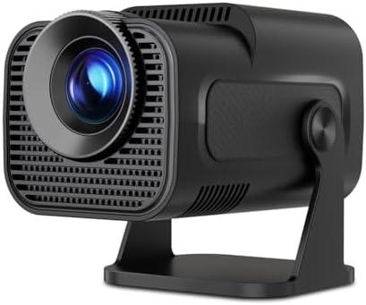 Mini Projector Portable with Android 11, Smart Full HD 4K Support, Outdoor WiFi6 BT5.0 and Bluetooth, 300 ANSI Lumens, 180 Rotatable for Phone/Laptop/TV Stick