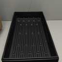 10 Pack 1020 Trays, Extra Thick Heavy Duty Seed Starting Trays - No Holes, No Leak, Reusable Propagation Flats for Microgreens, Seedlings, Plant Germination, Fodder and Transplant