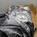 VEVOR, Tote Bag Plastic/Fabric material Black Clear And Orange