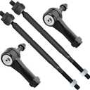 SCITOO 4pcs Front Suspension Kit Inner Outer Tie Rod End Fit 2005-2010 For Chevrolet Cobalt 2006-2011 For Chevrolet Hhr 2003-2007 For Saturn Ion