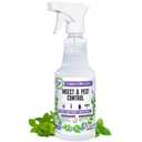 Peppermint Oil Insect & Pest Control Spray  16oz Natural Plant-Based Bug Killer for Spiders, Ants, Flies, and Other Insects, Safe for Home & Kitchen Use