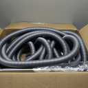 OVO Central Vacuum Deluxe Plus Kit, 50ft ON/Off Low-Voltage Hose, Air Driven Carpet Beater, 12 Premium Floor Brush, Cleaning Tools and Easy Storage Accessories