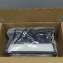 Motion Sensor Outdoor Ceiling Light, Flush Mount Black Porch Ceiling Lights Adjustable 2-Light Fixture with E26 Sockets, Closed Bottom, Glass and Metal for Garage, Patio, Hallway, Farmhouse