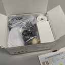 CECEFIN Swivel Water-Filter for Sink-Faucet - Faucet Mount Water Filtration System, Carbon Purifier Reduces 99% Chlorine, Last 528 Gallons Tap Water, Fits Most Pull Out Kitchen/Bathroom/RV Faucets