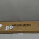 Window Visors Rain Guards for 2019 2020 2021 2022 2023 2024 Kia Forte, Out-Channel Window Vent Wind Deflectors Visors Shades for 19 20 21 22 23 24 Forte