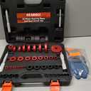 Bearing Press Kit, Bearing Race and Seal Driver Set, Bearing Race Punch Set with Seal Driver and Bearing Adapters, Bearing Seal Driver Kit (43 Piece Bearing Press Kit)