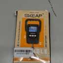 Digital Fish Scale Hanging Scale Fishing Scale, SKEAP 110lb/50kg Luggage Scale,Fish Weighing Scale, Upgrade Large Handle & Backlit LCD Display, Black,Fishing Gifts for Men,Black