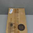 RICHER HOUSE Floating Shelves Set of 3, Modern Bathroom Shelves Wall Mounted with Invisible Brackets Over Toilet, Rustic Wall Shelves for Bathroom Bedroom, Living Room, Kitchen - Light Brown (2+1)