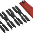 NEIKO 01970A E-Clip Remover & Installer Tool Set | 4 Piece | SAE | 1/4" to 3/8"
