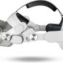 Elite Head Strap Compatible with Apple Vision Pro, Adjustable Strap Reduce Facial Pressure and Balance Weight, Enhanced Comfort and Gaming Immersion Strap for Vision Pro Accessories