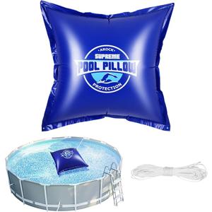 Arock 4' X 4' Pool Air Pillow for Above Ground Swimming Pool, Cold-Resistant Ice Equalizer, Winterizing Winter Closing Pillows, Ultra Thick & Super Durable Pool Cover Pillow - Rope Included 2 Pack