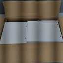 NUTIKAS Desk Shelves Desktop Organizer Shelf - White Office Organization for Top of Desk Organizers and Accessories Corner Bookshelf Table Top Shelving Small Hutch Decorations for Women Office