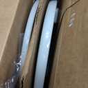 Bemis 1500EC 390 Lift-Off Wood Elongated Toilet Seat, Cotton White (Pack of 1)