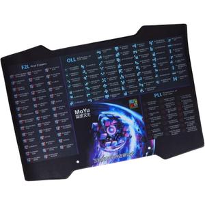 cuberspeed MoYu CFOP Cube Mat for Magic Cube Competition Mat Black Moyu Cubing mat for Speed Cube