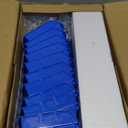 Ultrawall Pegboard Wall Organizer, Blue Metal Peg Board Panels, Garage Storage System with Hooks and Storage Bins, 59pcs