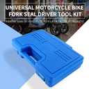 Dokili 14Pcs Universal Motorcycle Bike Fork Seal Driver Tool Kit Installer Driver Set 35mm 36mm 40mm 41mm 42mm 43mm 45mm 46mm 47mm 48mm 49mm 50mm