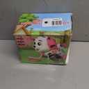 3-in-1 Musical Puppy Toys for 1 Year Old Girl Gift, Educational Baby Toy 6-12-18 Month, 1st Birthday Gift for 1 Year Old Girl Boy, First Bilingual Present for 7 8 9 10 Month Infant (Pink)