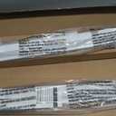 2 x LazBlinds Cordless Cellular Shades, No Tools No Drill Blackout Honeycomb Shades Pleated Blinds for Windows, 24'' W x 36'' H, Silver White