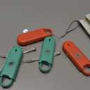 140dB Personal Safety Alarm for Women, 6 Pack Safe Alarm Protection Keychain with Strobe Light & Low Battery Notice, Security Siren Self Defense for Seniors College Girls, Blue+Green+Orange