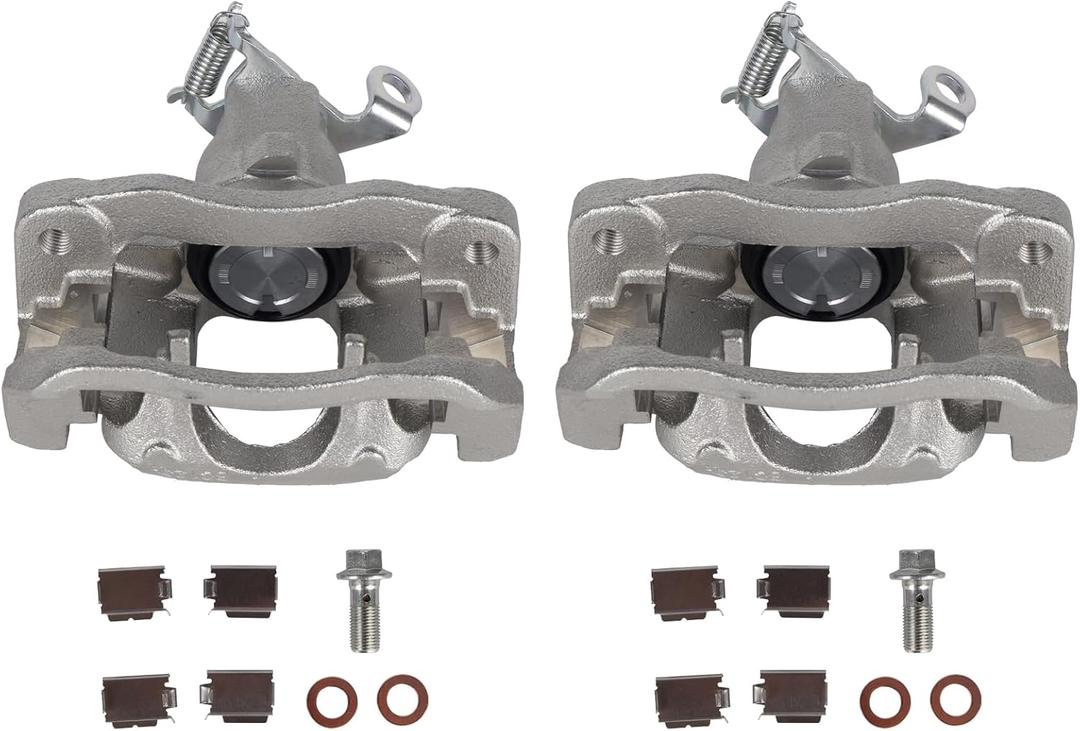 PAROD Rear Disc Brake Caliper Fit for Dodge Journey 2009 2010 2011 2012 with Bracket,Replace#18B5177 18B5176