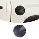 Aunginsy Car Fuel Tank Cap Trim Cover Compatible with Toyota Tundra 2022 2023 2024 2025 2026, Pickup Fuel Filler Door Oil Gas Cap Panel Scratche Protector Cover Decoration ABS Exterior Accessories