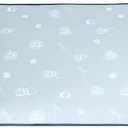 2 Packs Extra Large Reusable Dog Mat for Floor,Washable Pee Pads for Dogs and Cats,Puppy Playpen Mat for Incontinence,Grey 59"x35"