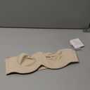 DELIMIRA Women's Strapless Bra Unlined Underwire Minimizer Plus Size Support. 34B