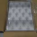 Arrobust Acrylic Sign Holder 8.5 x 11, Double Sided Clear Acrylic Display Table Signs Stand, T Shape Flyer Holder Plastic for Picture Paper Frame Holder Home Office Menu Retail Show Fair, 6 Pack