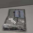 Dual-sided Hanging Baby Shoes Organizer Closet Toddler Shoe Storage Holder for Kids Bow Socks Underwear (GREY)