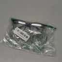 Safety glasses Goggles Nurses Protective Eyewear - Anti Fog Square Frame Stylish Clear Glasses for Women Men (B3-clear Black)