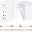 142 Pcs Face Lift Tape, Neck Tape Lifting Invisible, Face Lifting Tape With String, Facelift Tape for Face Invisible, Facelift and Necklift 2-In-1 Invisible Set for Makeup Anti Wrinkle Sagging Skin