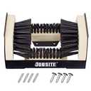 JobSite The Original Boot Scrubber - All Weather Industrial Shoe Cleaner & Scraper Brush