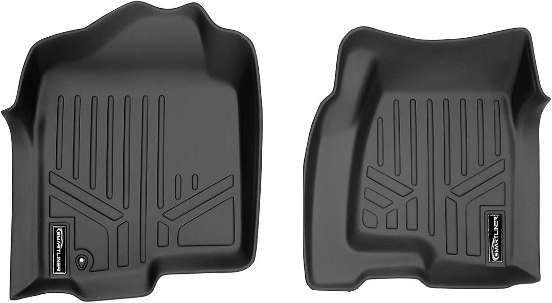 SMARTLINER Floor Mats 1st Row Liner for 2005-2006 Cadillac Escalade