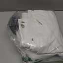 Outdoor Chicken Coop Cover with 20 Piece Ball Bungee Cord Waterproof and Sunproof Enclosure Chicken Coop Tarp for Outdoor Large Walk-in Pens (Only Cover,White, 11.5 x 6.5 ft)