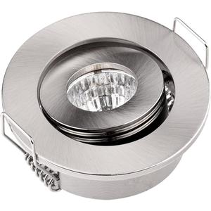 Pack of 10 3W COB LED Downlights Kit Under Cabinet Recessed Ceiling Light Fixture with Adjustable Eyeball + Driver 3000K (Warm White(3000K))