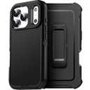 AICase for iPhone 17 Pro Max Case+Belt-Clip Holster 6.9",Heavy Duty Drop Protection Full Body Rugged Shockproof/Drop Proof/DustProof Military Grade Tough Durable Cover for iPhone 17 Pro Max_35